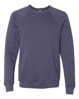 BELLA + CANVAS-Unisex Sponge Fleece Raglan Sweatshirt-3901